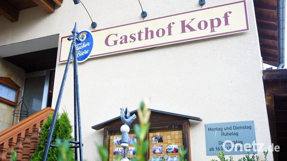 Wegen Personalmangels: Der Gasthof Kopf in Altmannshof bei Poppenricht hat seit knapp einem Jahr zwei statt wie bisher einen Ruhetag in der Woche. Bild: jut