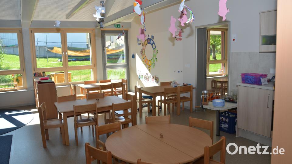 Im sanierten, lichtdurchfluteten Kindergarten Don Bosco können sich die Mädchen und Buben wohlfühlen. Bild: dob