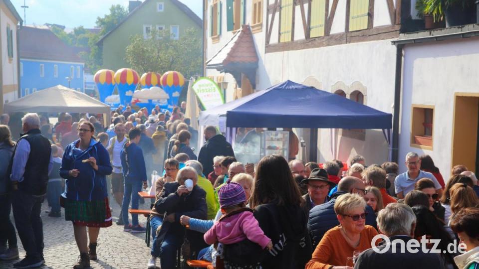 Der Andrang war groß beim Hoffest in Etzenricht. Bild: war