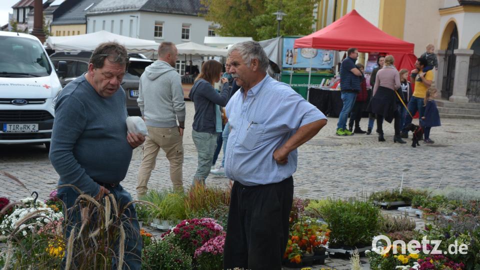 16 Fieranten boten am Michaelimarkt ihre Waren an. Bild: jr