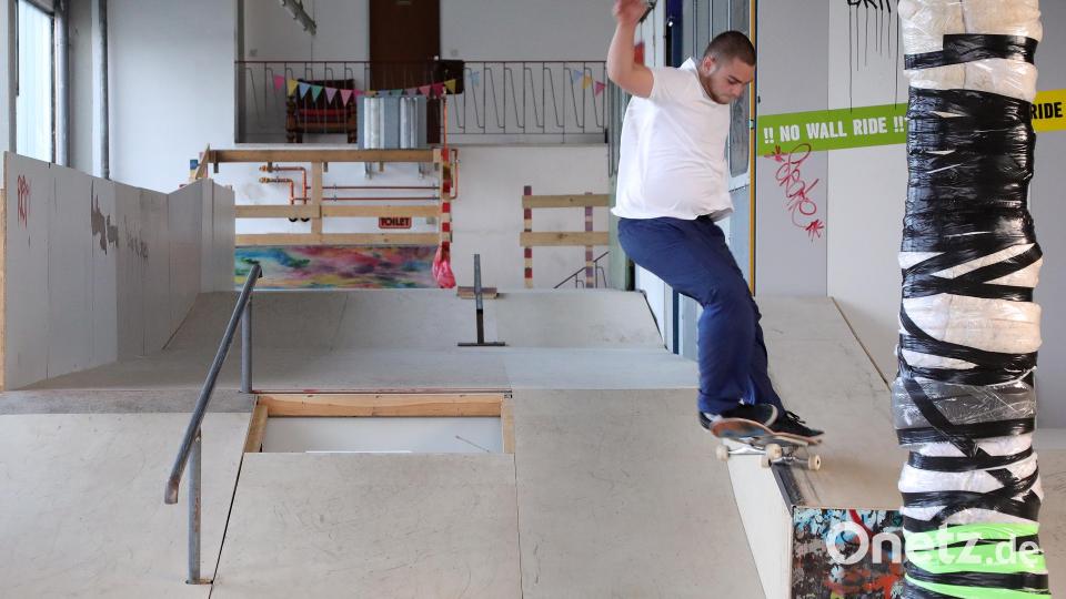 Skaterhalle am Lenbachweg Bild: Wolfgang Steinbacher