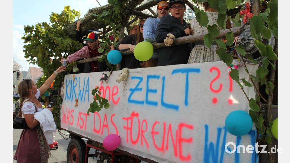 Die Zeltkirwa am Festplatz wurde vermisst. Bild: fks