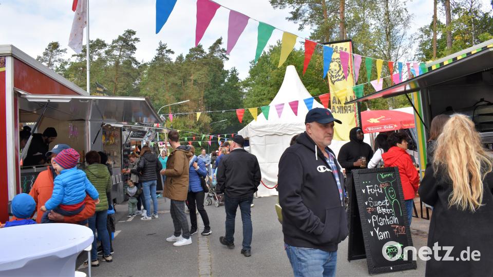 Impressionen vom 1. Streetfood-Festival beim Städtischen Waldbad in Grafenwöhr. Bild: rgr
