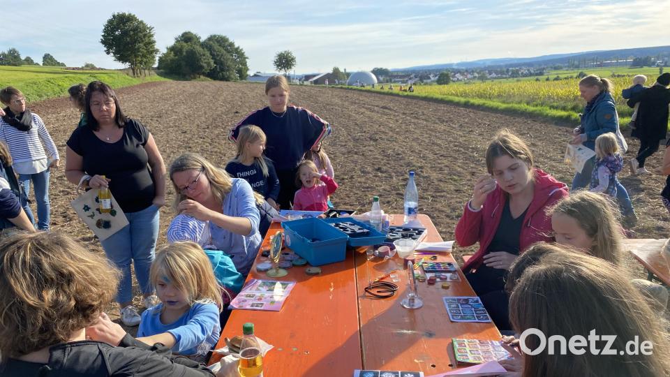 Beim Kartoffelfest der CSU Schirmitz sind vor allem die Kinder die Hauptdarsteller. Bild: CSU Schirmitz/exb