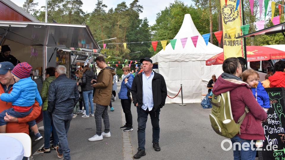 Das 1. Streetfood-Festival ging am Wochenende beim Städtischen Waldbad in Grafenwöhr über die Bühne. Bild: rgr