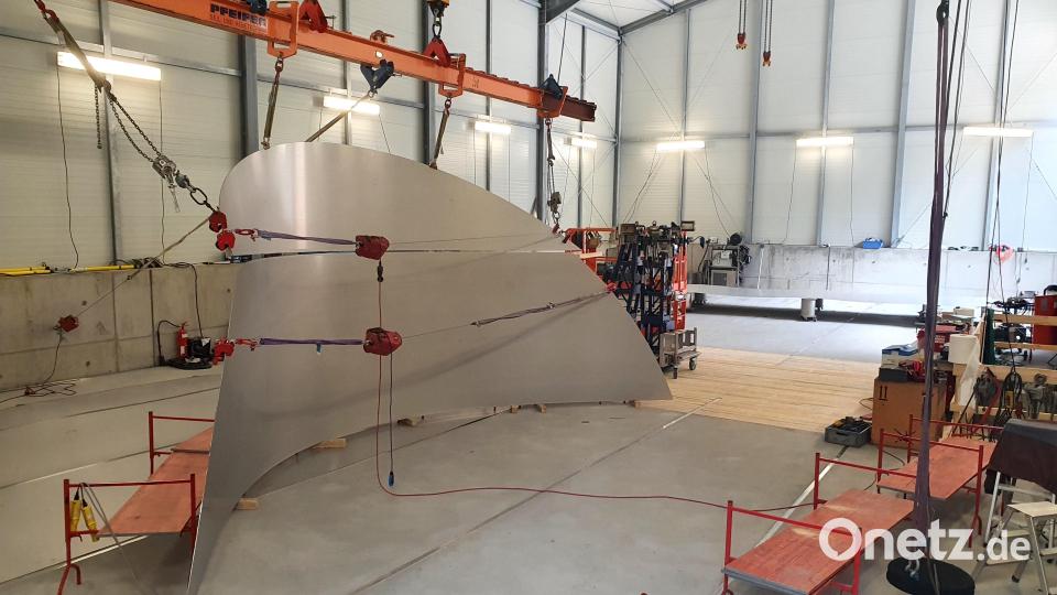 Im Anschluss an die Fachvorträge besichtigten die Wasserwarte den neuen, im Bau befindlichen Hochbehälter in der Nähe von Schwenderöd. Bild: dir