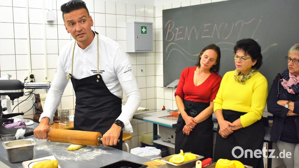&quot;Italienischer Kochabend&quot; im Jugendheim. Bild: rgr
