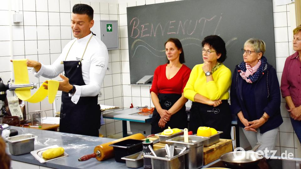 &quot;Italienischer Kochabend&quot; im Jugendheim. Bild: rgr