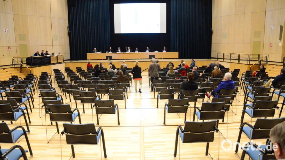 Die Bürgerversammlung stieß auf wenig Interesse. Bild: Kunz