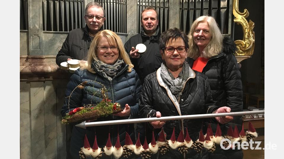 Auch der Verkauf von Adventsschmuck soll bei der Finanzierung der neuen Orgel helfen. Archivbild: Holger Popp/exb