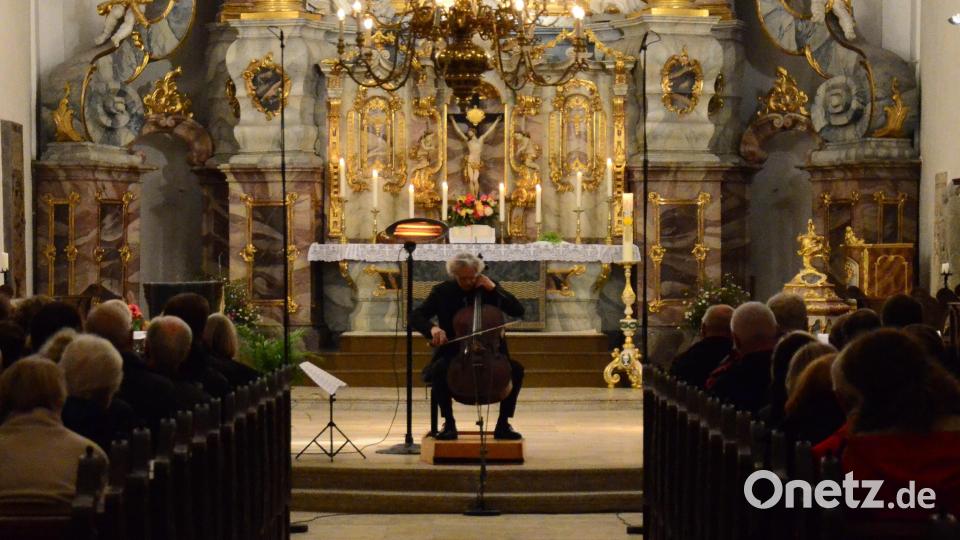Julius Berger in der Michaelskirche. Bild: Kunz