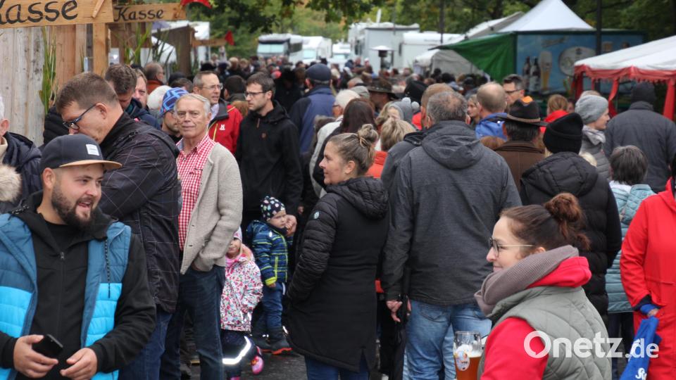 Zum Kartoffelfest kamen die Besucher in Scharen. Bild: kro