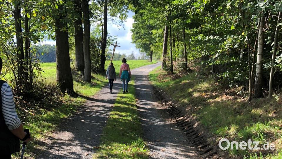 Fußwallfahrt in der Pfarreiengemeinschaft Neustadt Bild: Linda Schmauß/exb