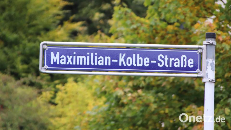 Maximilian-Kolbe-Straße und in der Fortführung die Untere Gartenstraße könnte eine Nebenroute von Rosenberg in die Innenstadt sein. Bild: mfh