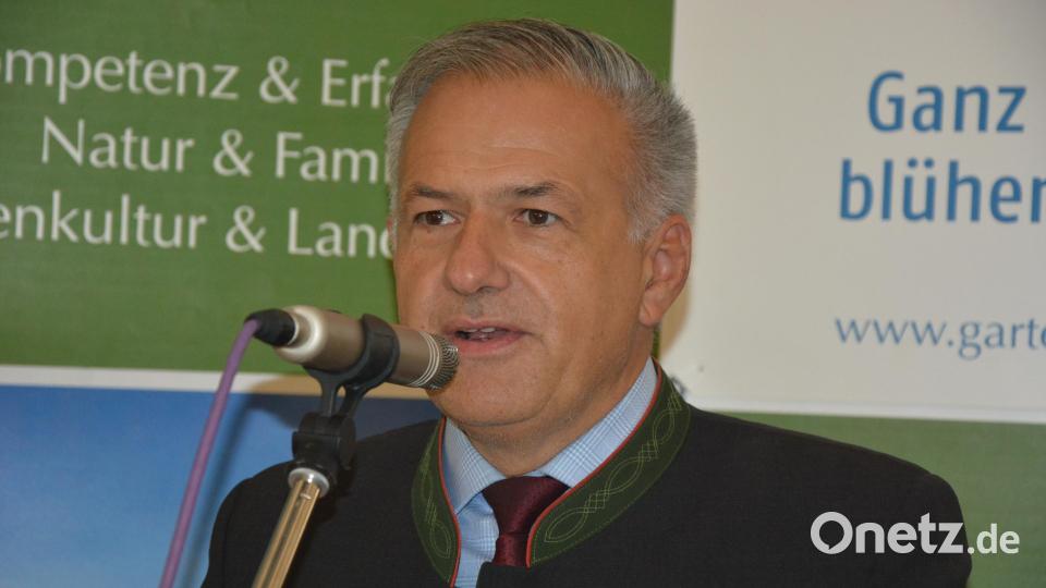 Kreisvorsitzender und Landrat Roland Grillmeier. Bild: jr