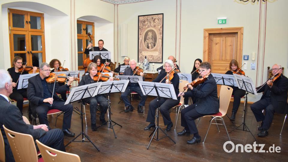 Die Musiker des Orchester Pfreimd begeisterten mit Stücken oberpfälzer Komponisten. Bild: bnr