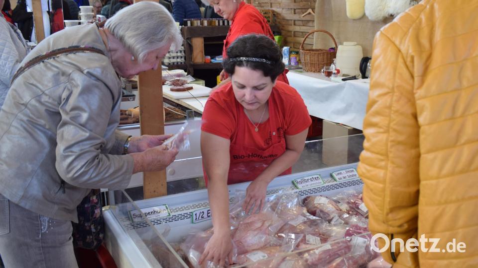 Die Ware war frisch und das Angebot reichlich. Bild: bnr