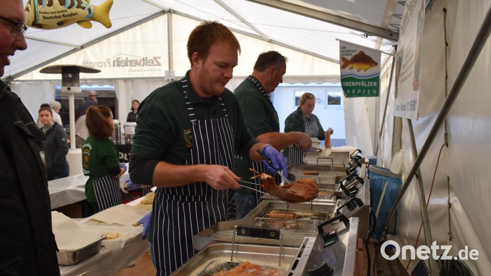 Der Karpfen war ein Renner am Mittagstisch.. Bild: bnr