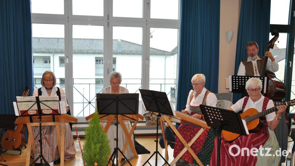 Mit einem Musikantenstammtisch endet die &quot;Woche der Senioren&quot; im Maria-Seltmann-Haus. Bild: Susanne Meichner/exb