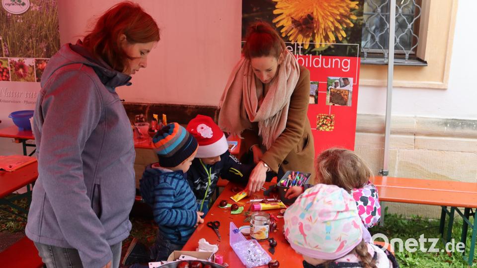 Tag der Regionen - Gebastelt wurde auch fleißig beim Stand der Umweltstation Ensdorf Bild: mrr
