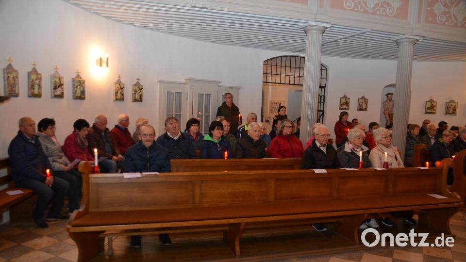 Die KAB-Rosenkranzfeier fand in der Dreifaltigkeitskirche statt. Bild: ak