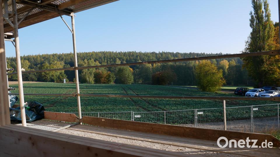 Durch die großen Fensteröffnungen haben die Kinder einen wunderbaren Blick in die Natur. Bild: hmr