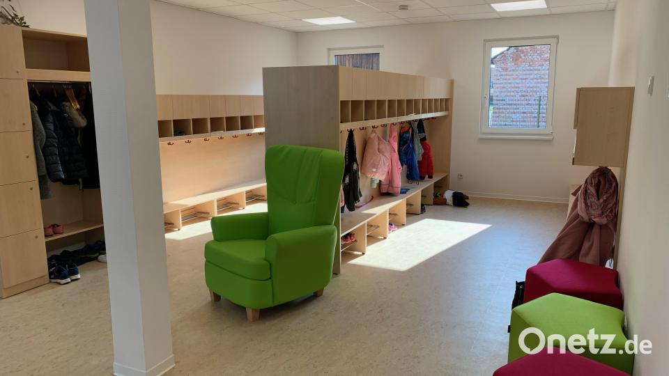 Ein Blick in die neue Kindertagesstätte an der Sägstraße. Bild: gmü