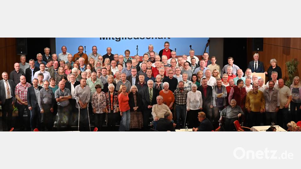 Die Geehrten für 40 Jahre. Bild: gf