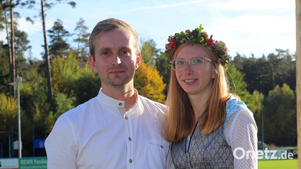 Das neue Oberkirwapaar Lena und Felix Bild: war