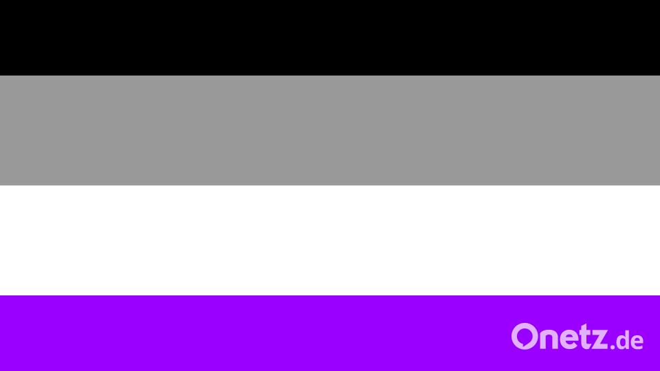 Die Asexuell Pride Flagge. Asexualität bedeutet, dass eine Person keine sexuelle Anziehung verspürt und/oder kein Verlangen nach sexuellen Beziehungen besteht. Diese sexuelle Orientierung ist von der romantischen Orientierung abhängig. Ob allerdings überhaupt Interesse an einer romantischen Beziehung besteht, ist bei jedem Menschen unterschiedlich. Bild: Iuliia/Adobe Stock