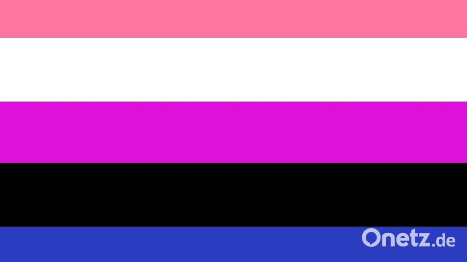 Die Genderfluid Pride Flagge. Diese steht für genderfluide Personen, also solche, die ihre Geschlechtsidentität über einen Zeitraum oder auf bestimmte Situationen bezogen ändern. Hierbei kann das Geschlecht zwischen allen möglichen Geschlechtern wechseln und sich ständig ändern. Bild: MichiruKayo/Adobe Stock