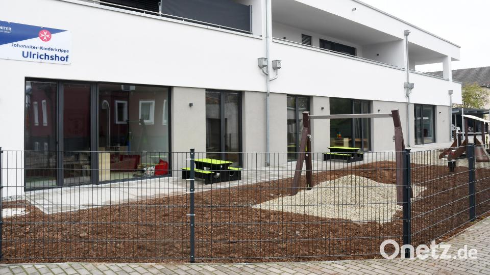 Seit Dezember 2021 steht in Rothenstadt die Kinderkrippe "Ulrichshof". Der Garten ist noch in der Bauphase. Bild: Gabi Schönberger