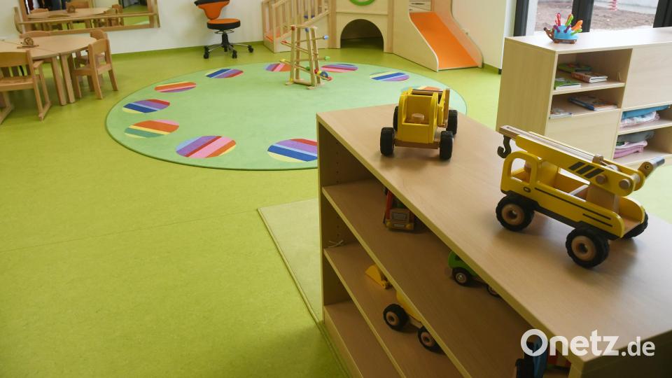 Jede der beiden Gruppen hat einen eigenen Raum mit Spielzeug. Bild: Gabi Schönberger