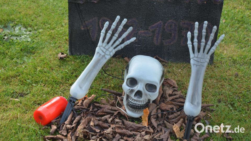 Ein schauriger Gruß aus dem Grab heraus. Archivbild: jr