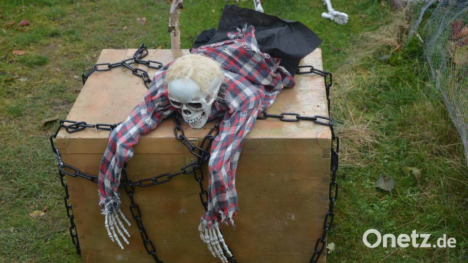 Da liegen sie, die Skelette. Archivbild: jr