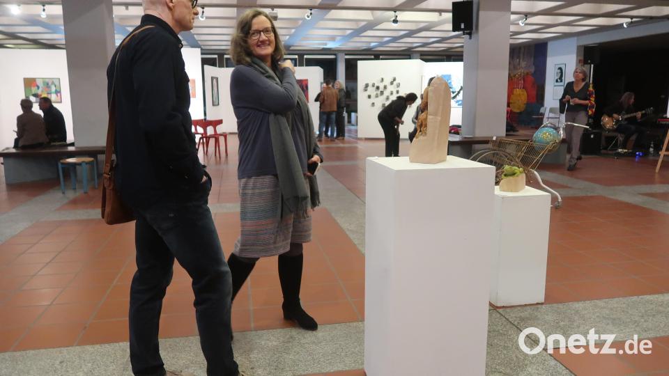 Auch ein Frosch und Steinbocksind in der Ausstellung zu sehen. Bild: Kunz