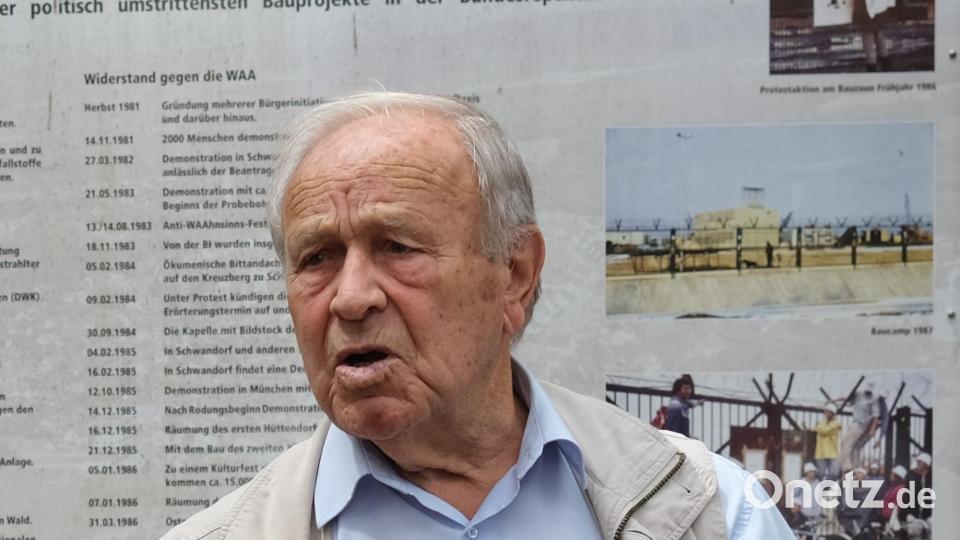 &quot;Die in München wollten den roten Landrat von Burglengenfeld weghaben.&quot; (Ehemaliger SPD-Landrat Hans Schuierer über die Entstehung des Landkreises Schwandorf) Archivbild: Hirsch