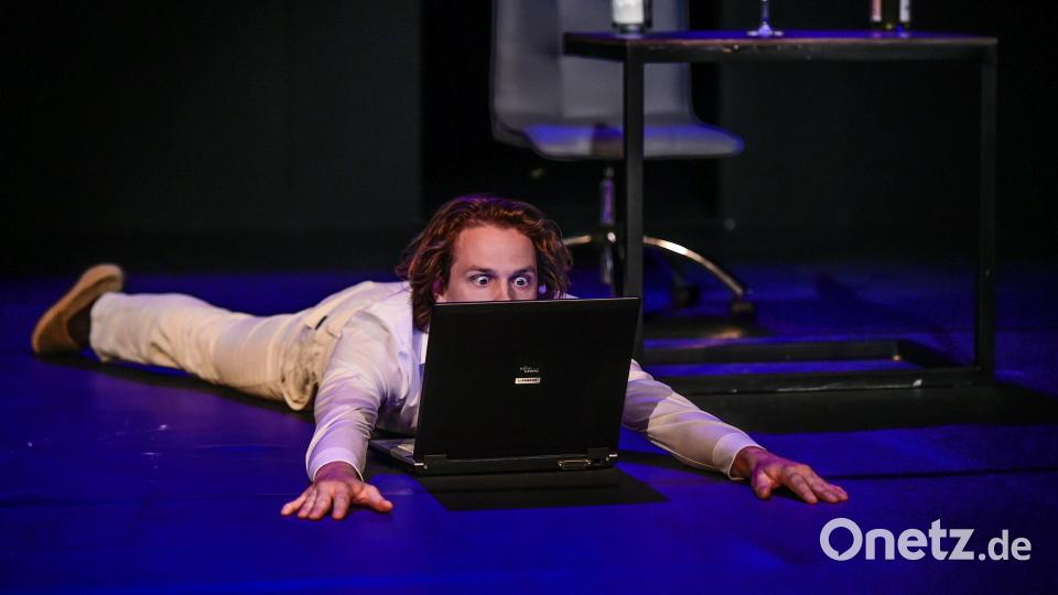 "Gut gegen Nordwind ", ein moderner Briefroman von Daniel Glattauer, kommt als Bühnenfassung von Ulrike Zemme und Daniel Glattauer ins Stadttheater Amberg. Bild: Dieter Wuschanski/exb