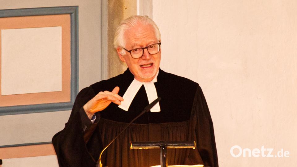 Beim Reformationstag in der evangelischen Kirchengemeinde Erbendorf predigte der ehemalige Erbendorfer Vikar und ehemalige Diakoniepräsident Michael Bammessel. Bild: njn