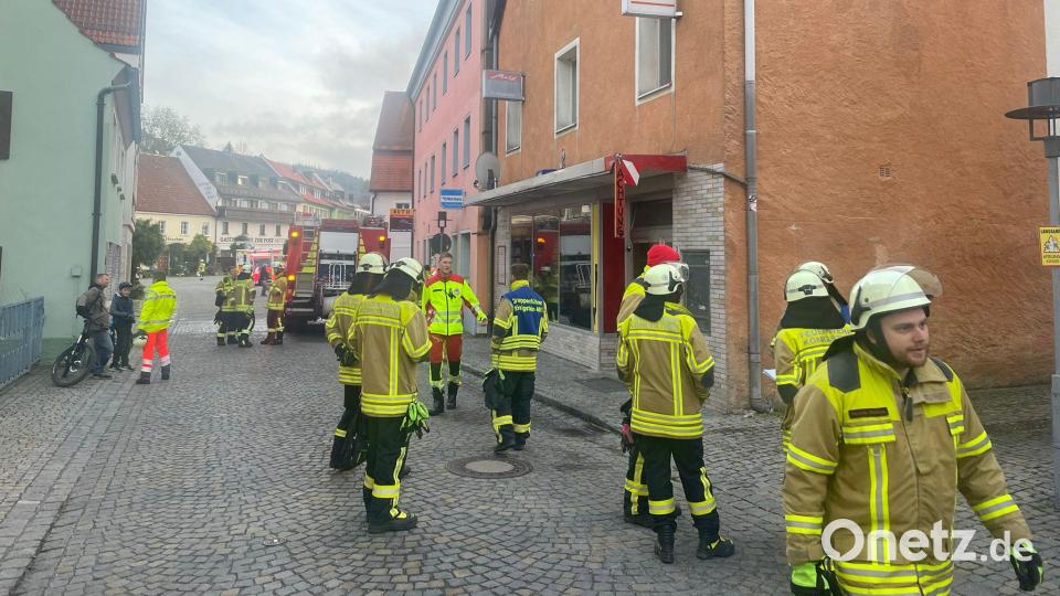 Über 50 Feuerwehrkräfte konnten eine Ausbreitung des Brandes verhindern. Die verrauchte Wohnung musste per Hochdrucklüfter mit Frischluft geflutet werden. Bild: lei