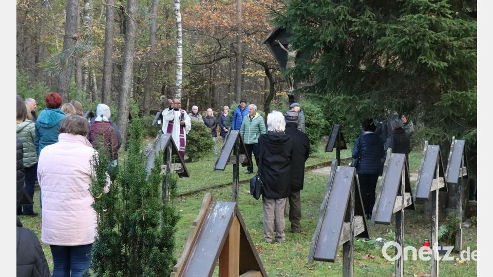 Gut besucht war der Gräbergang in den alten Friedhöfen von Haag und Langenbruck im Gebiet des Truppenübungsplatzes Grafenwöhr. Bild: Ertl, Willi