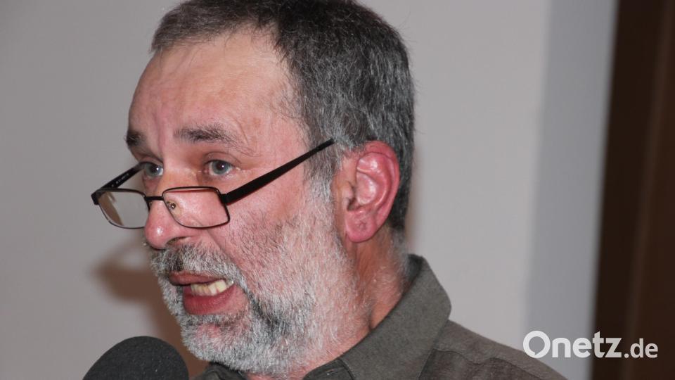 Helmut Übelacker: &quot;Holzauge sei wachsam&quot;. Bild: kro