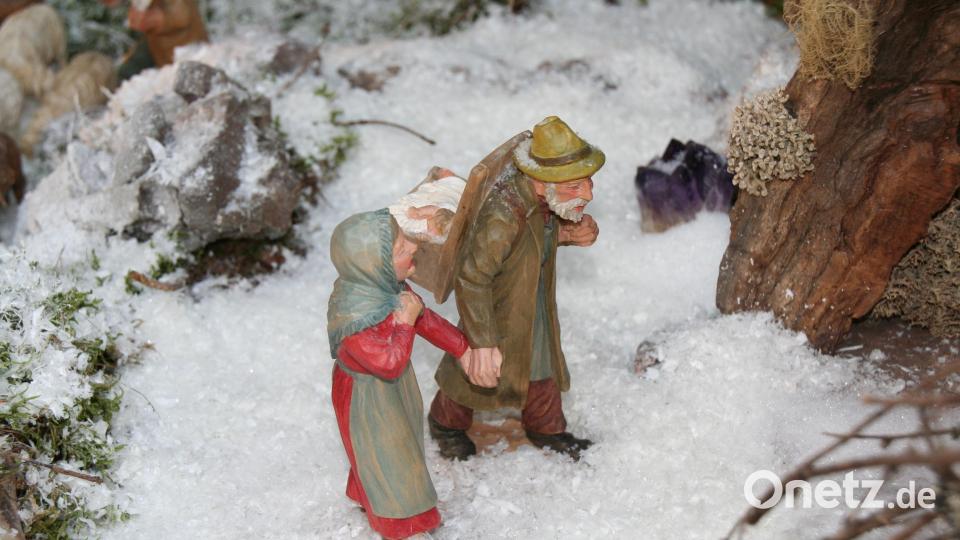80 faszinierende Krippen und Darstellungen zeigt der diesjährige Schnaittenbacher Krippenweg, der zum Entdecken und Staunen Jung und Alt einlädt. Bild: ads