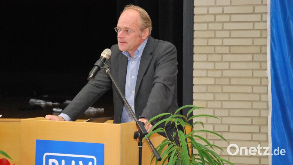 Prof. Dr. Klaus Zierer bei seinem Vortrag. Bild: gsp