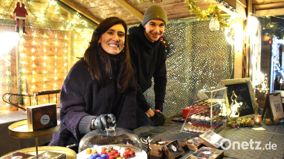 Auch die selbstgemachten Pralinen wurden gern als Präsent fürs Weihnachtsfest oder zum Naschen gekauft. Bild: ubb
