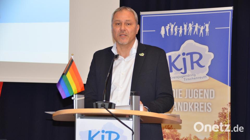 Kreisjugendring-Vorsitzender Jürgen Preisinger warb für die Suche nach einem Nachfolger, da er sein Amt im kommenden Jahr satzungsgemäß abgeben werde. Bild: ak