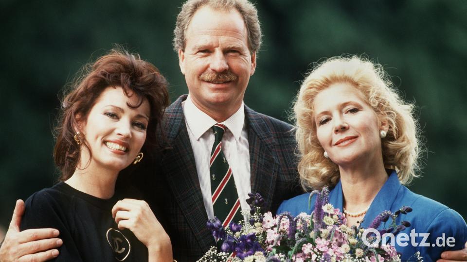 Iris Berben, Friedrich von Thun und Christiane Hörbiger in der ZDF-Serie "Das Erbe der Guldenburgs". Bild: Fischer