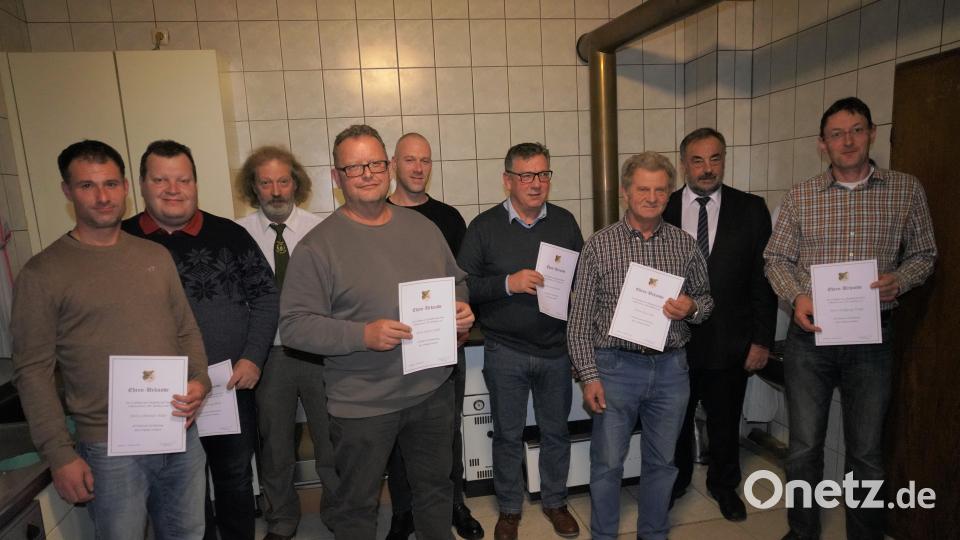 Die Geehrten der Tell-Schützen Spielberg. Bild: fvo