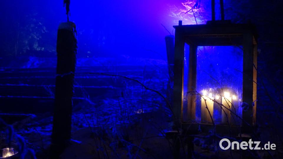 Besonderse Atmosphäre bei Advent im Wald Bild: mmj