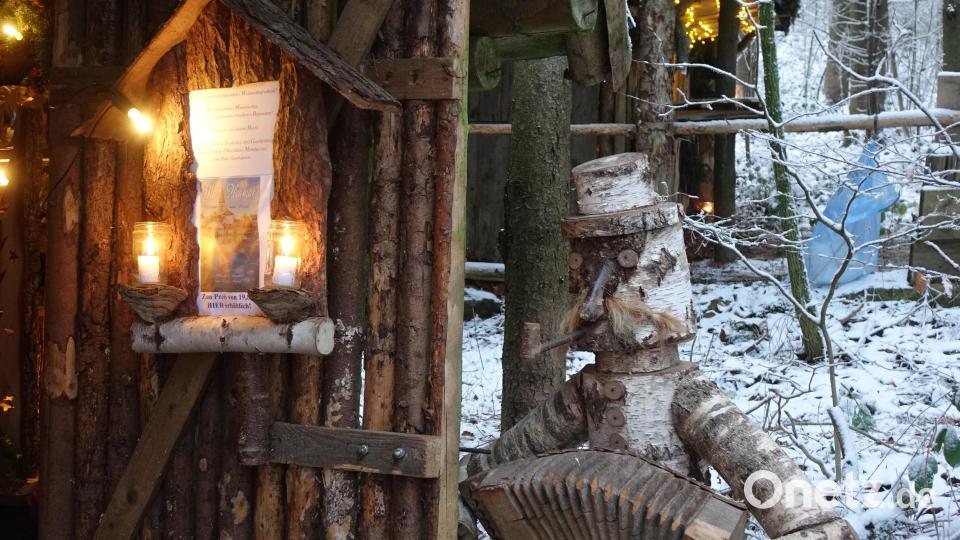 "Der lautlose Harmonikaspieler" im Grenzwald. Bild: mmj